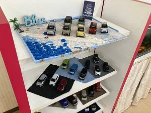 リニューアルした水槽周り